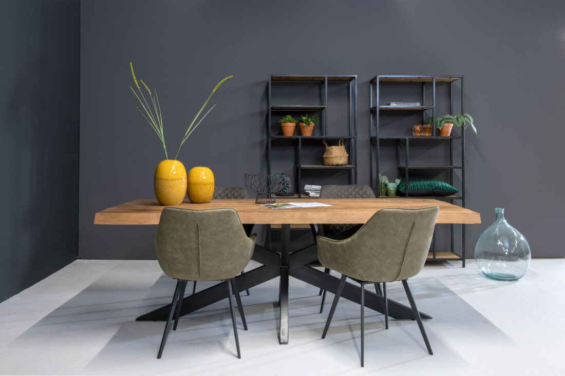 Livingfurn Eetkamertafels Nairobi Tree Top Spider 180cm