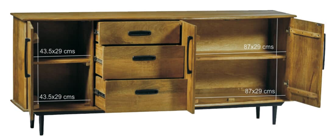 Livingfurn Dressoirs Elias 200cm