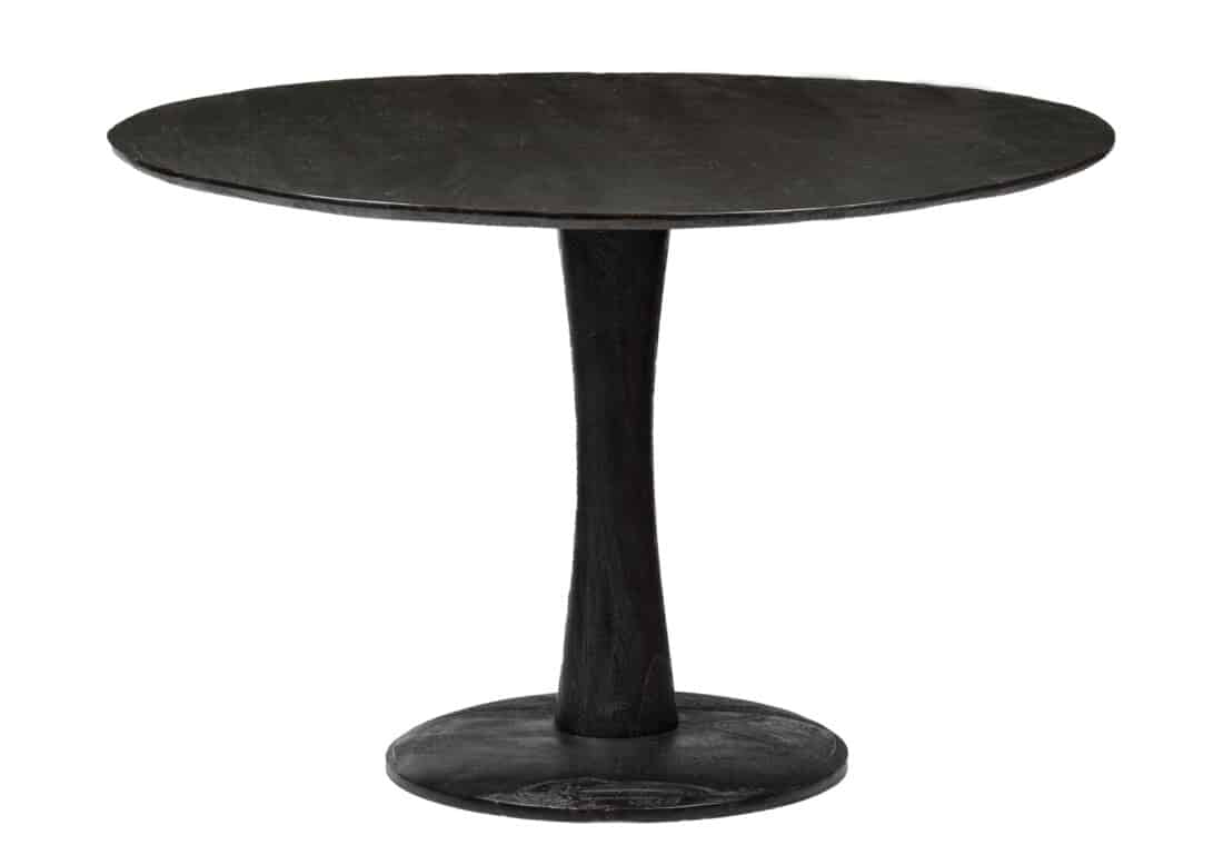 Livingfurn Eetkamertafels Brix Vivian Black 120cm
