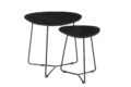 Livingfurn Salontafels Brix Ivy black set of 2