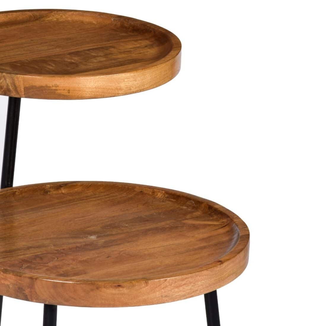 Livingfurn Bijzettafels Brix Ruby