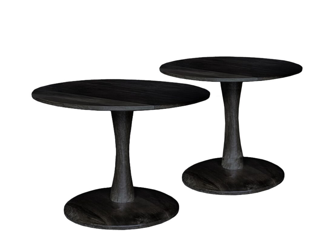 Livingfurn Salontafels Brix Vivian Black 50cm