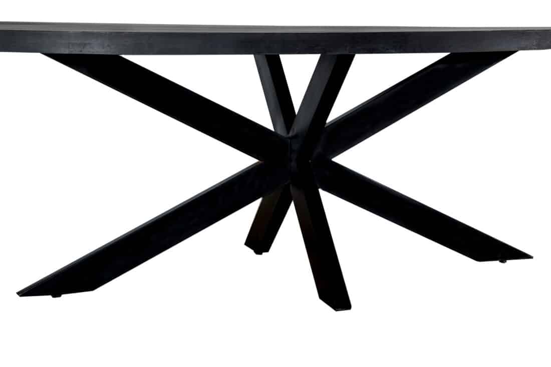 Livingfurn Eetkamertafels Kala Oval Spider 160cm