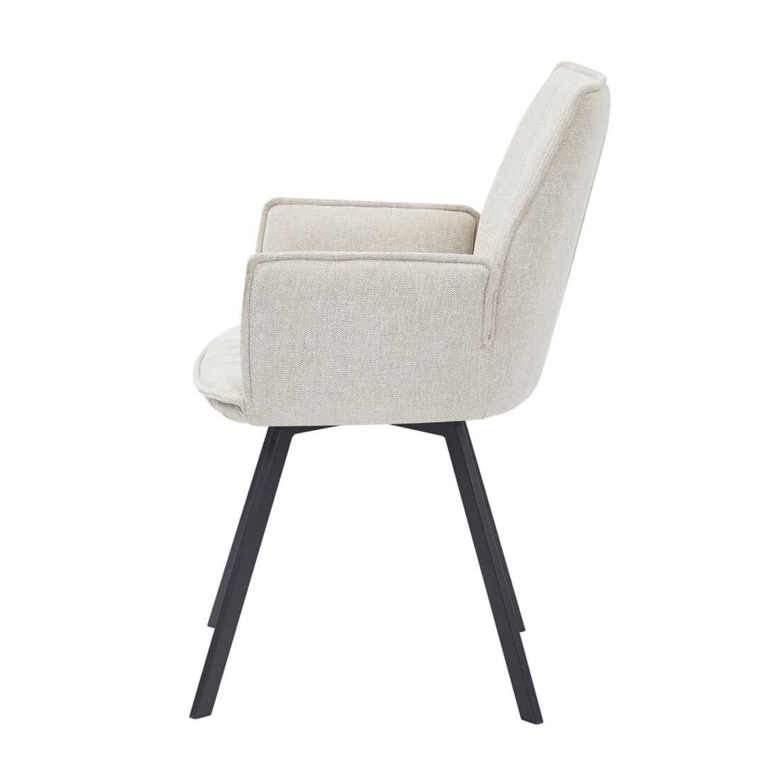 Livingfurn Eetkamerstoelen Louise Beige