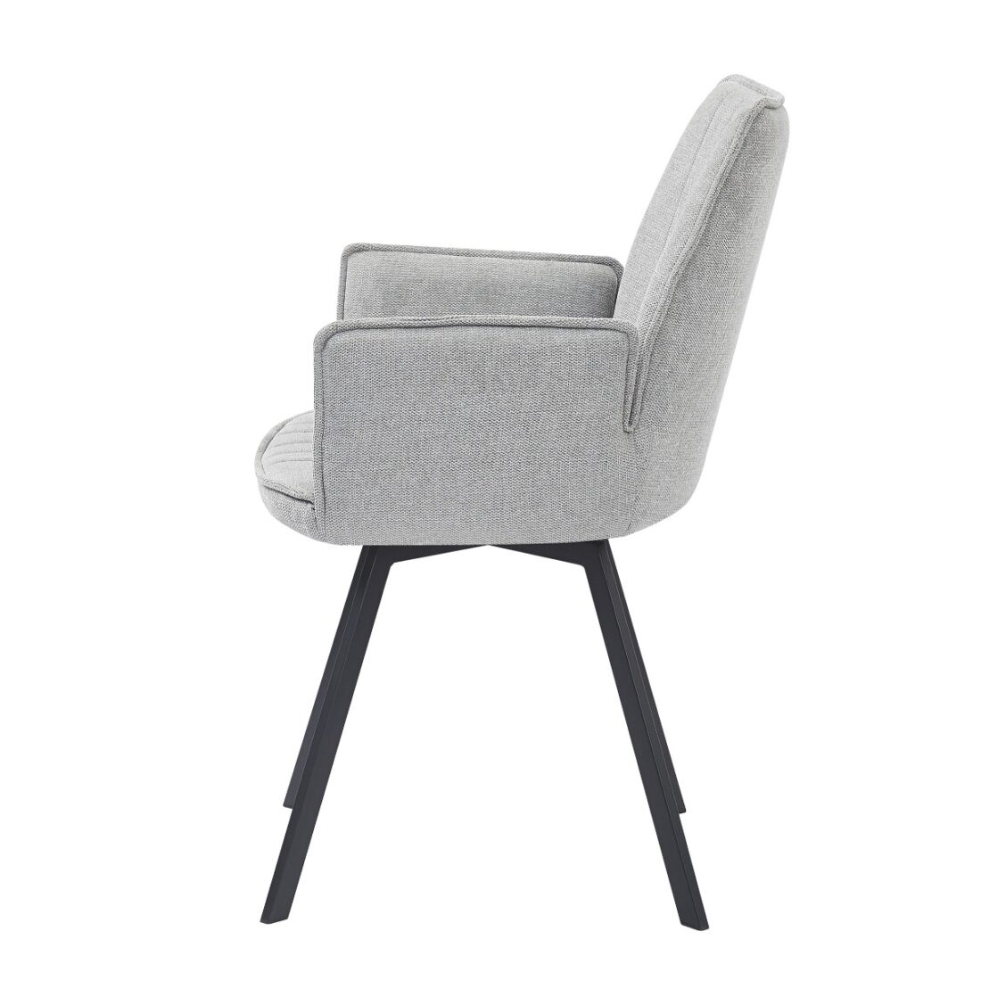 Livingfurn Eetkamerstoelen Louise Grey