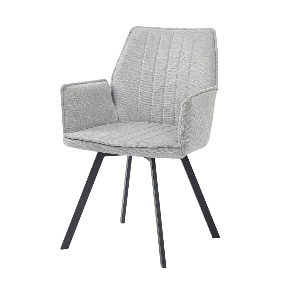 Livingfurn Eetkamerstoelen Louise Grey