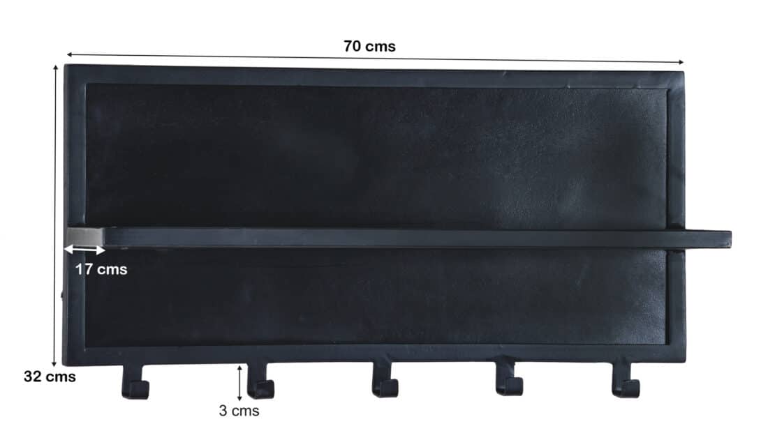 Livingfurn Kapstokken Brix Caro Black
