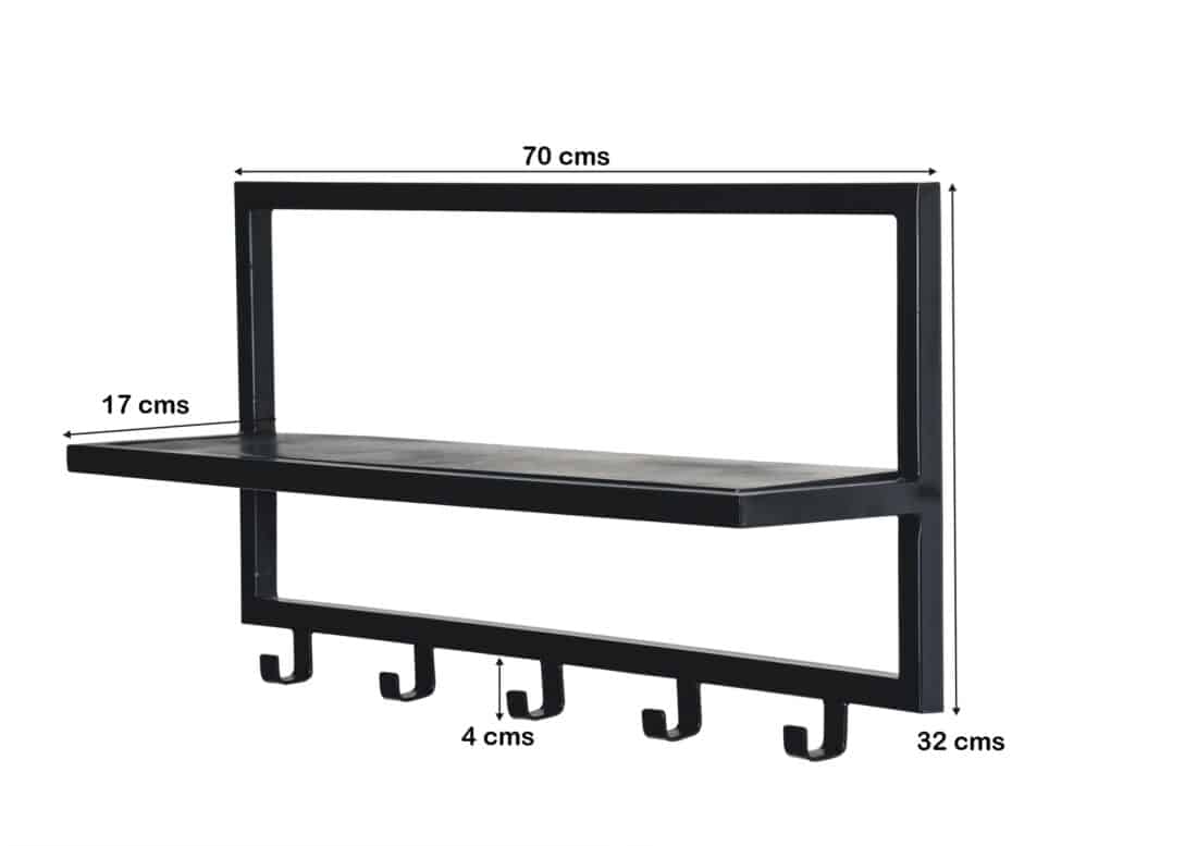 Livingfurn Kapstokken Brix Bono Black