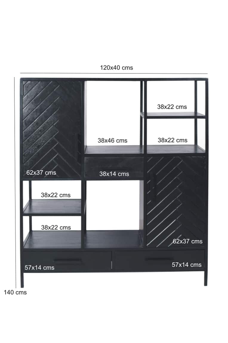 Livingfurn Kabinetten York 140cm
