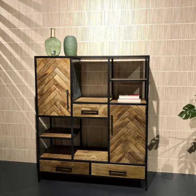 Livingfurn vakkenkast Brooklyn 140cm