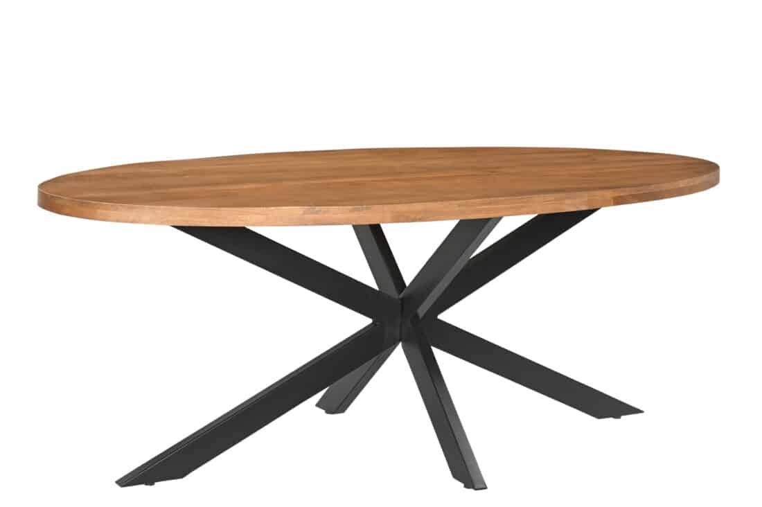 Livingfurn Eetkamertafels Rocky Oval 240 Cm