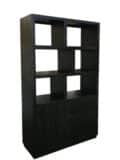 Livingfurn Vitrinekasten Jaxx Black 120cm