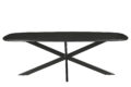 Livingfurn Eetkamertafels Jesper Danish Oval Black 180cm