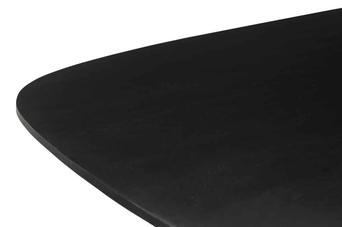 Livingfurn Eetkamertafels Jesper Danish Oval Black 230cm