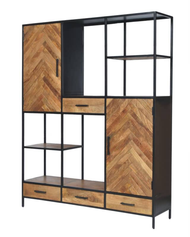 Livingfurn Opbergkast Brooklyn 160cm