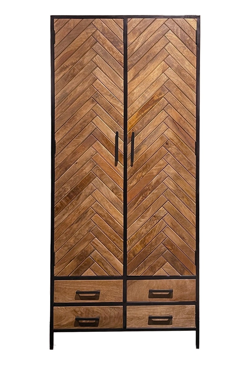 Livingfurn Opbergkast Brooklyn 2 Lade 90cm