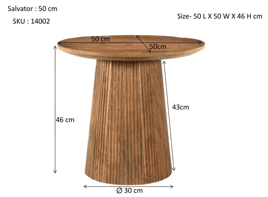 Livingfurn Salontafels Salvator 50cm