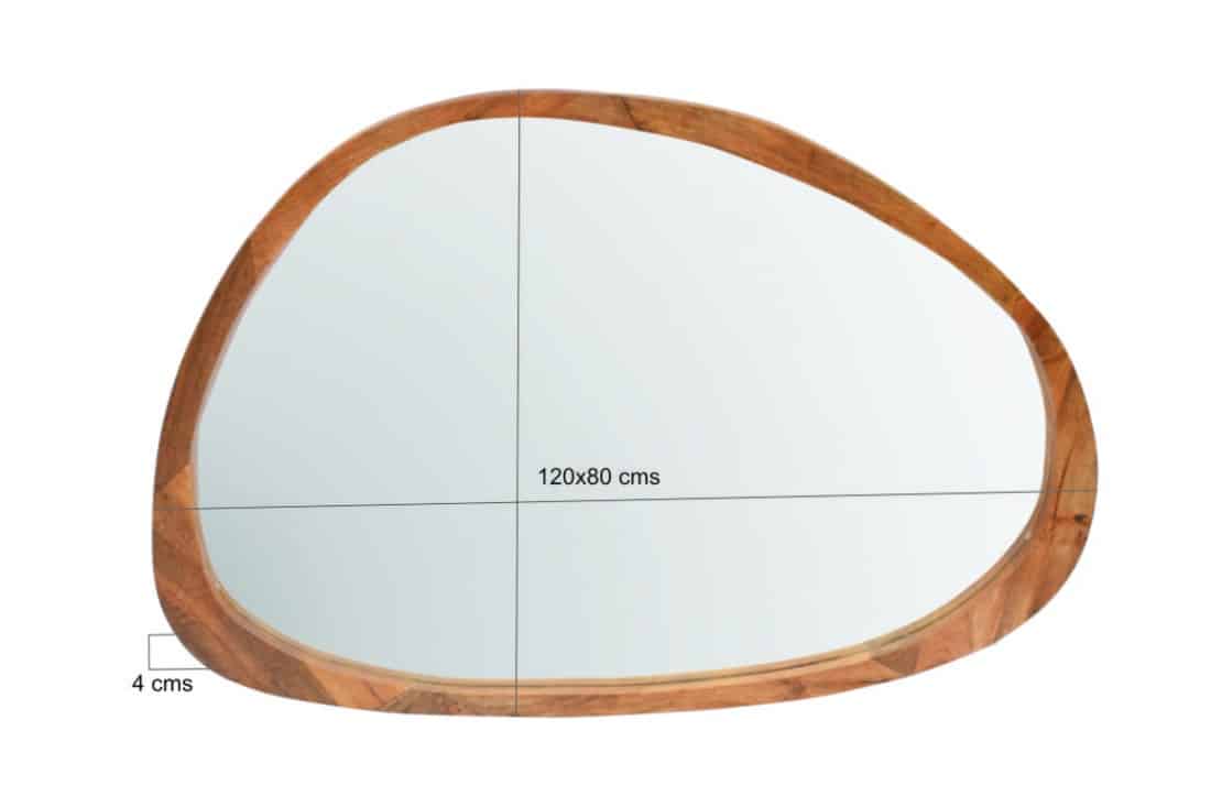 Livingfurn Spiegels Brix Jaira Oil