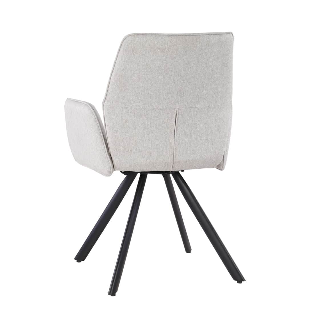 Livingfurn Eetkamerstoelen Diana Beige