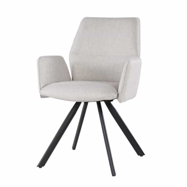 Livingfurn Eetkamerstoelen Diana Beige