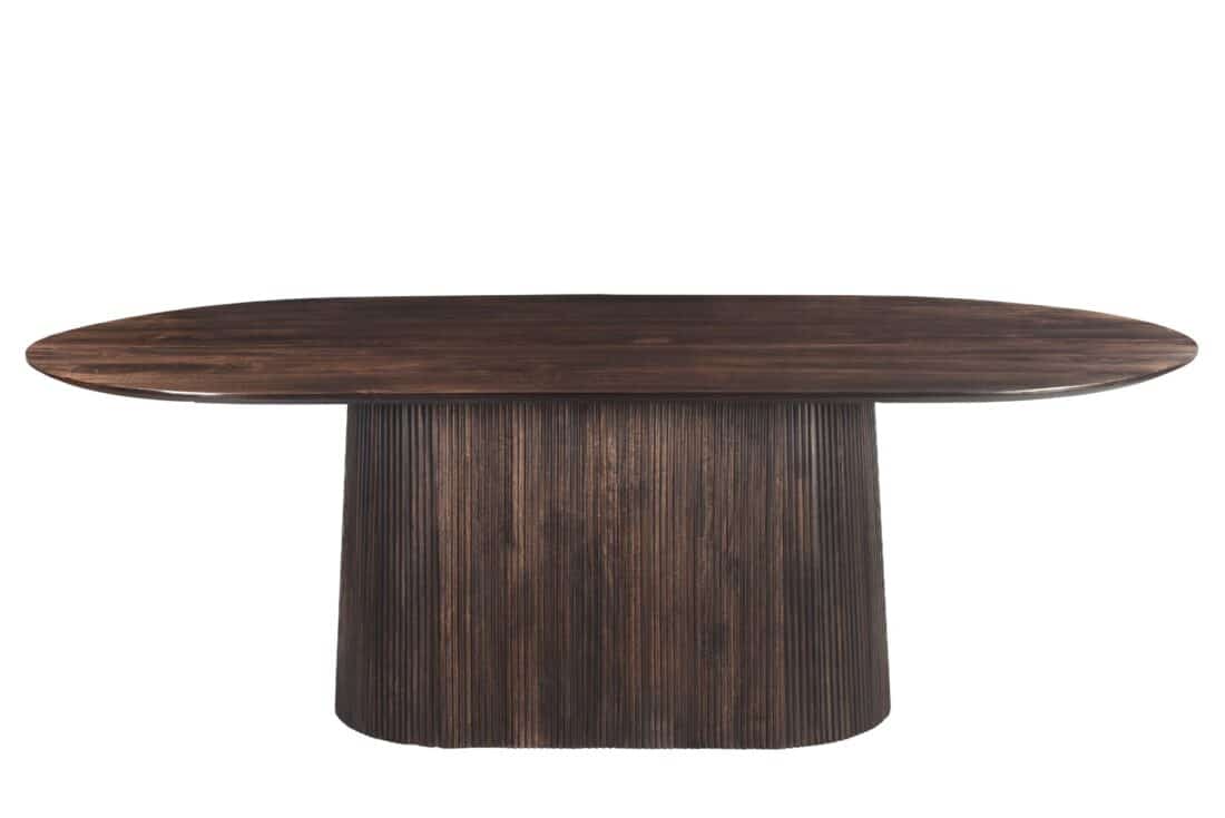 Livingfurn Eetkamertafels Salvator Walnut 200cm
