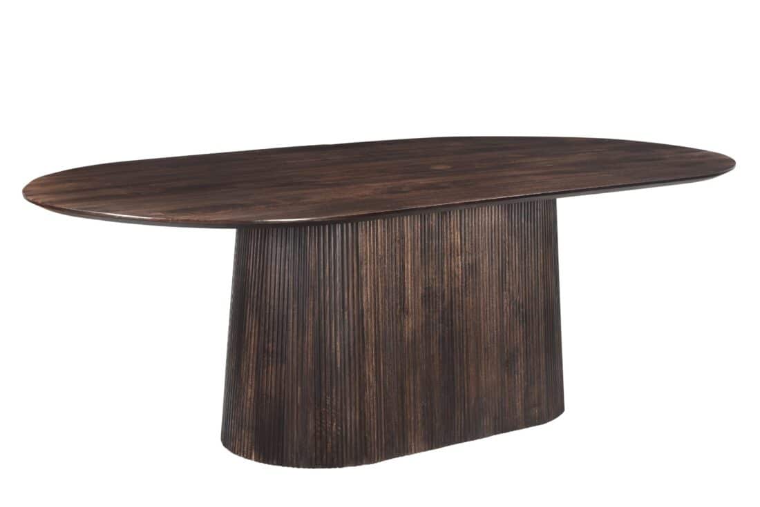 Livingfurn Eetkamertafels Salvator Walnut 200cm