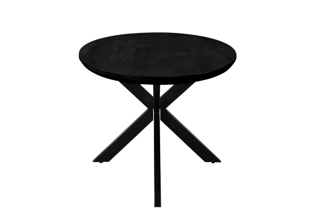 Livingfurn Eetkamertafels Jesper Oval Black 240 Cm