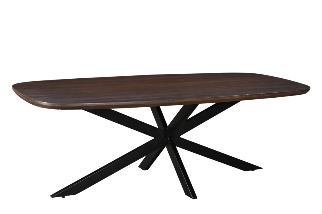 Livingfurn Eetkamertafels Jesper Danish Oval Brown 230 Cm