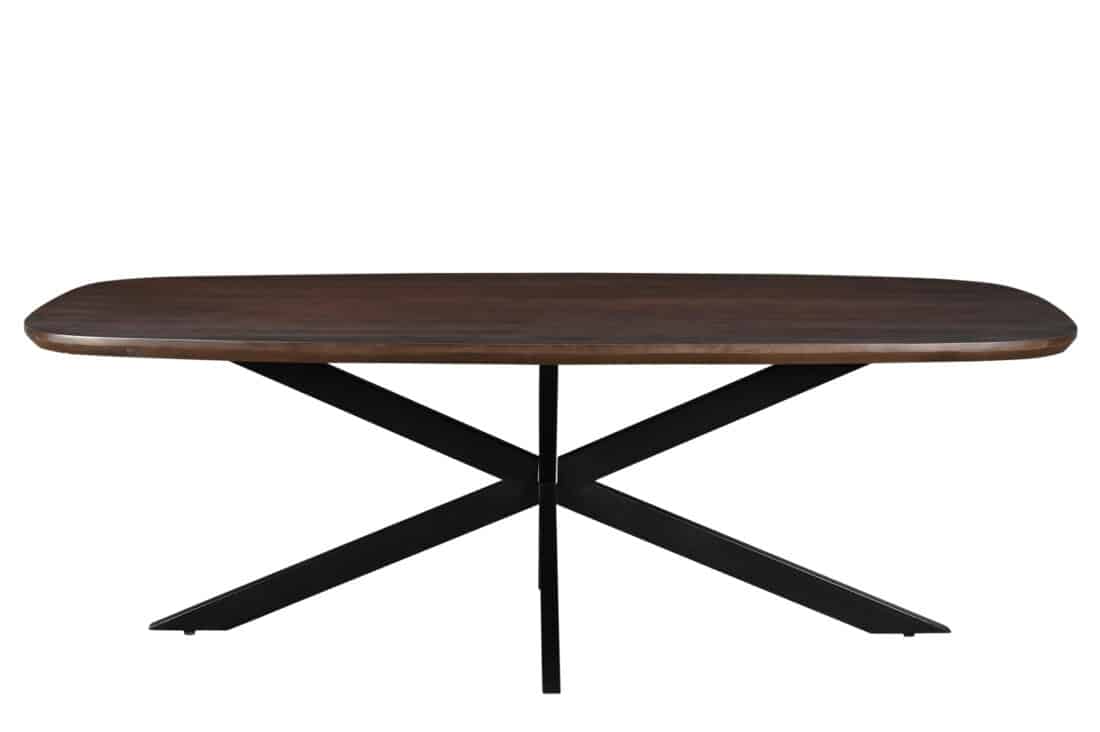 Livingfurn Eetkamertafels Jesper Danish Oval Brown 230 Cm
