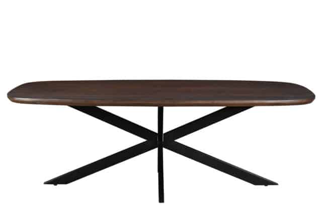 Livingfurn Eetkamertafels Jesper Danish Oval Brown 230 Cm