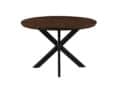 Livingfurn Eetkamertafels Jesper Round Brown 120cm