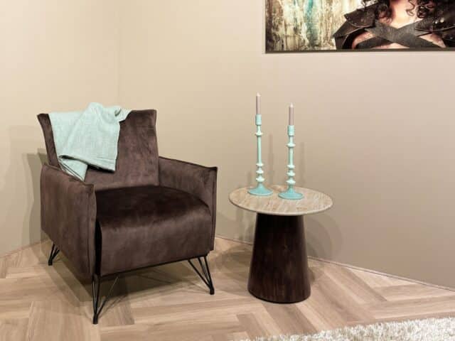 Livingfurn salontafel Brix Valentino Round 45cm