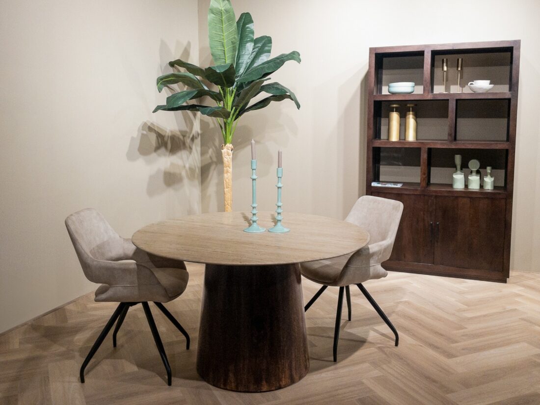 Livingfurn Eetkamertafels Brix Valentino Round 130cm
