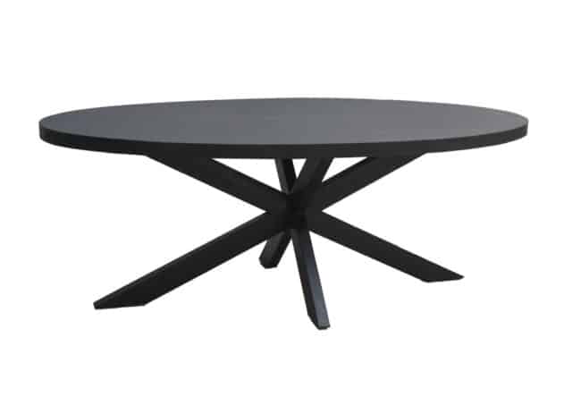 Livingfurn Eetkamertafels Kala Oval Spider 160cm