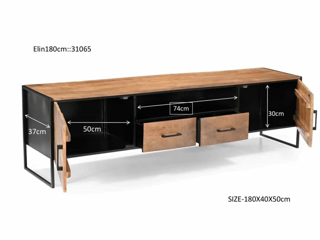 Livingfurn Tv Meubelen Elin 180cm