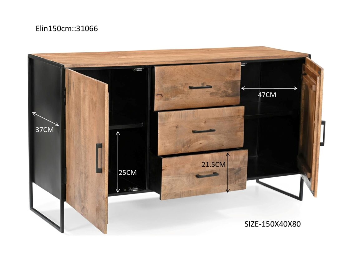Livingfurn Dressoirs Elin 150cm