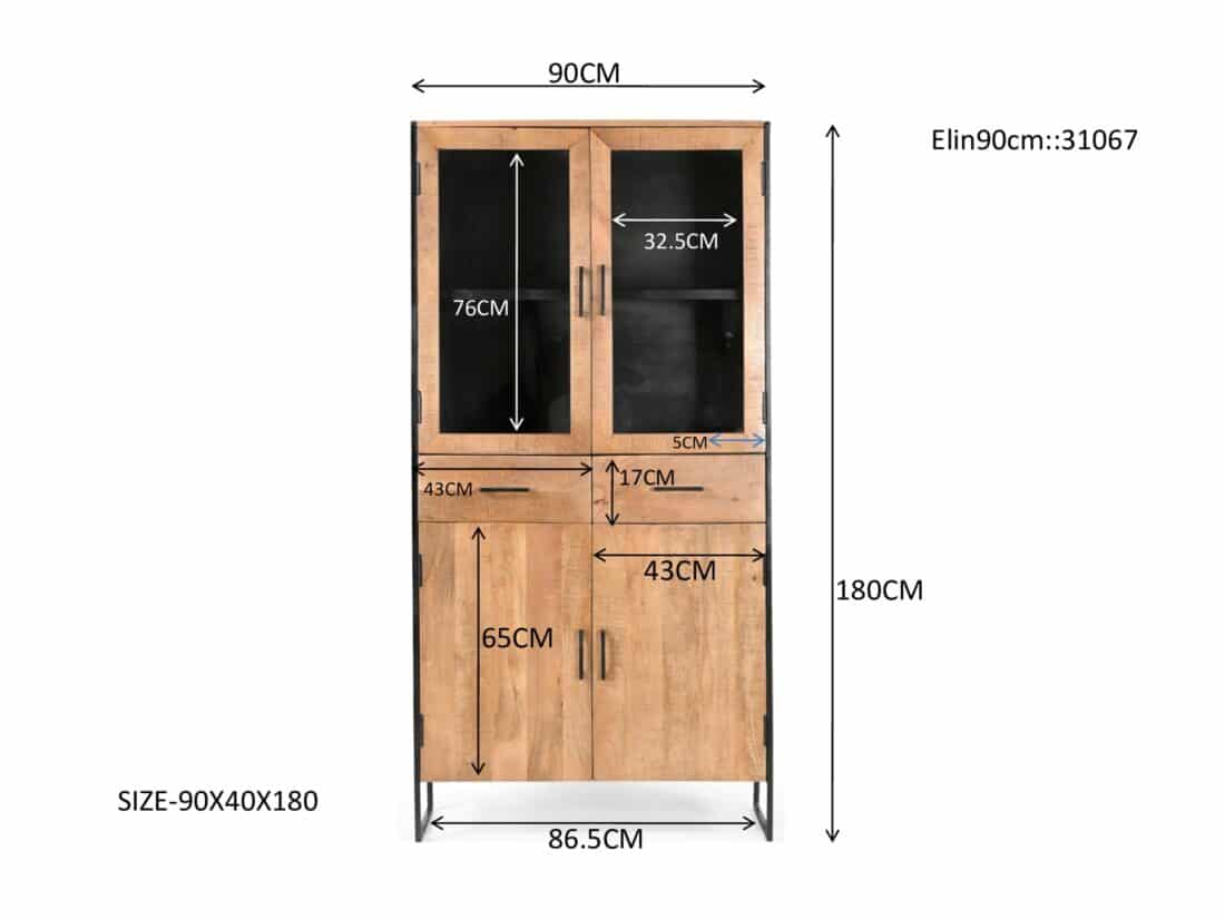 Livingfurn Kabinetten Elin 90cm