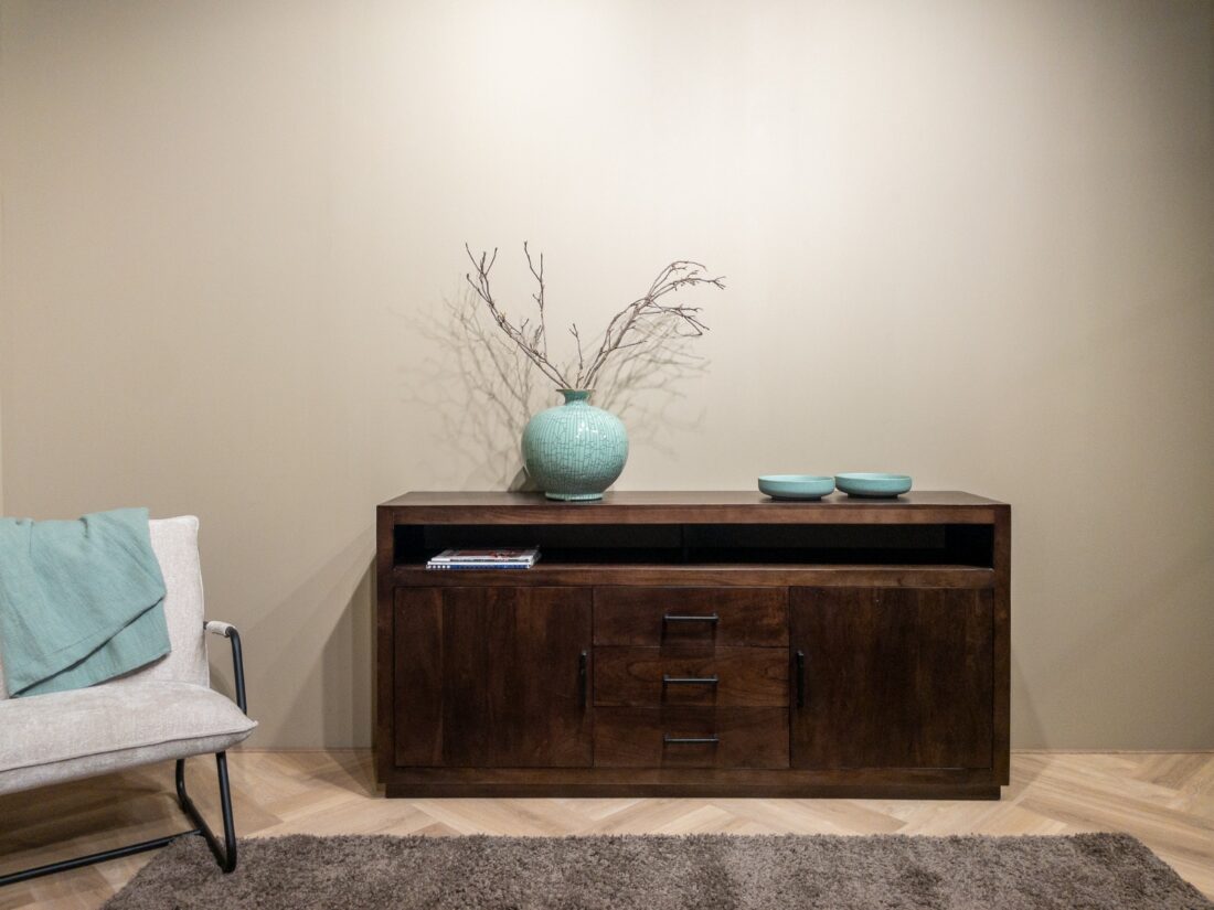 Livingfurn Dressoirs Jaxx Brown 180cm