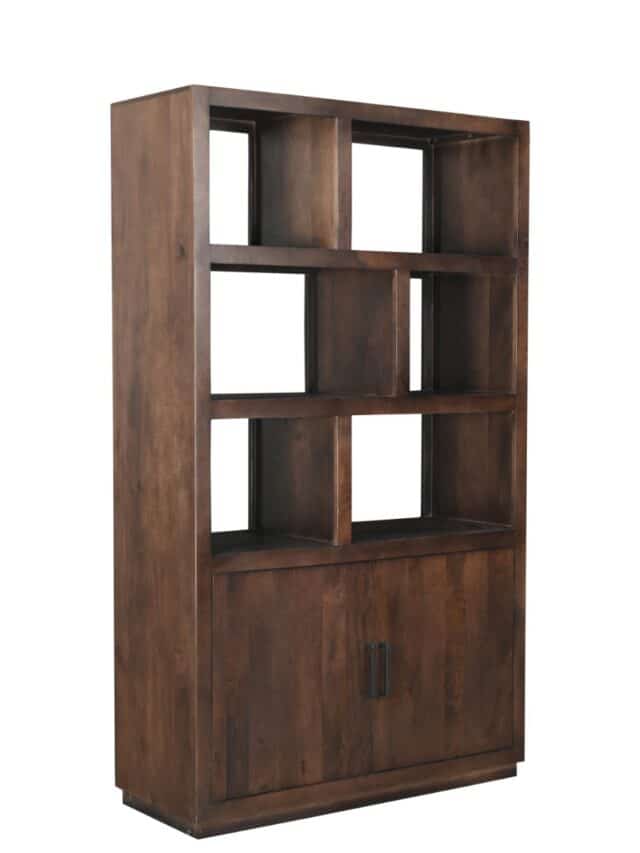 Livingfurn Vitrinekasten Jaxx Brown 120cm