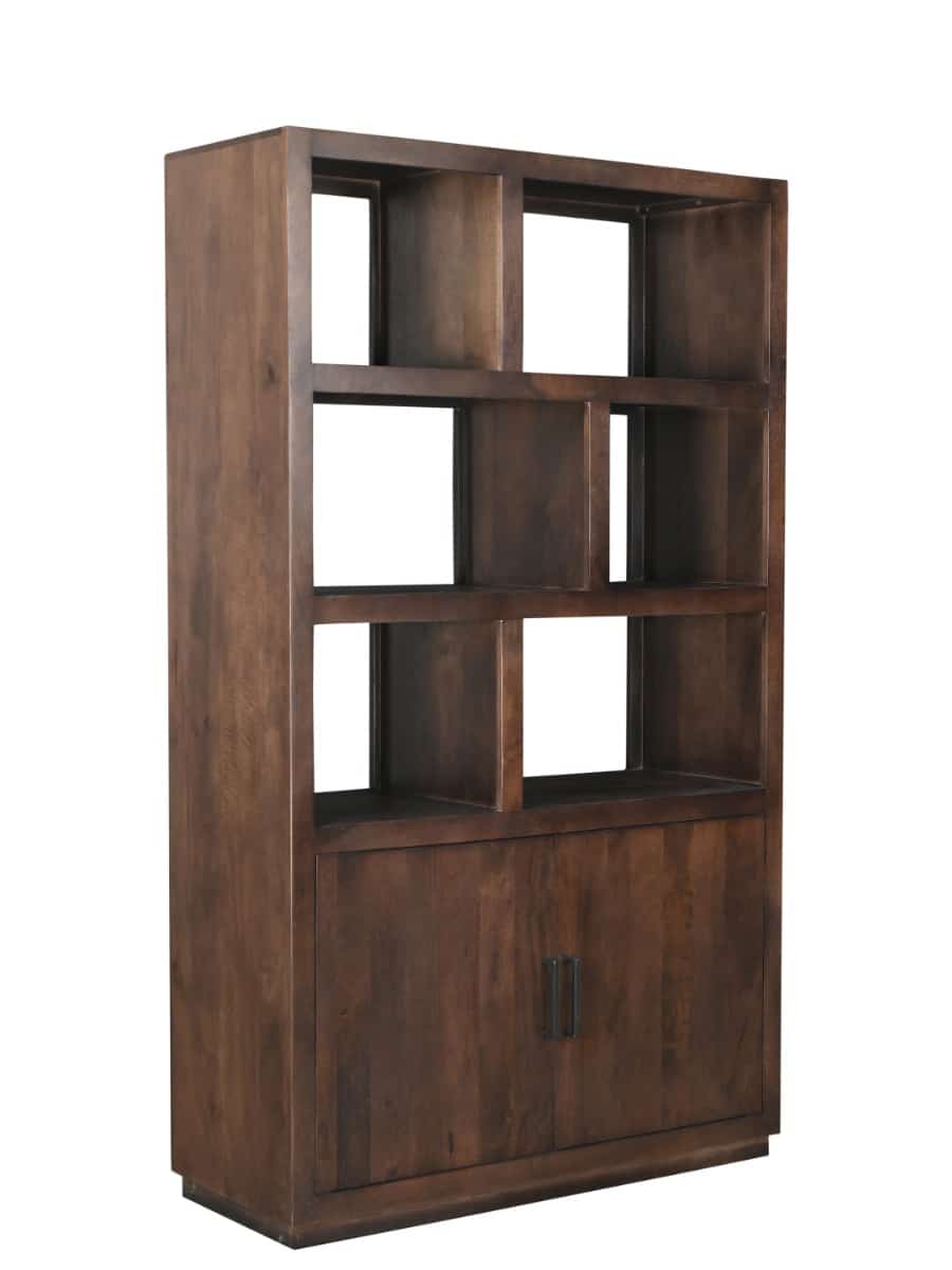 Livingfurn Vitrinekasten Jaxx Brown 120cm