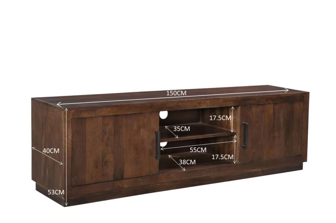 Livingfurn Tv Meubelen Jaxx Brown 150cm
