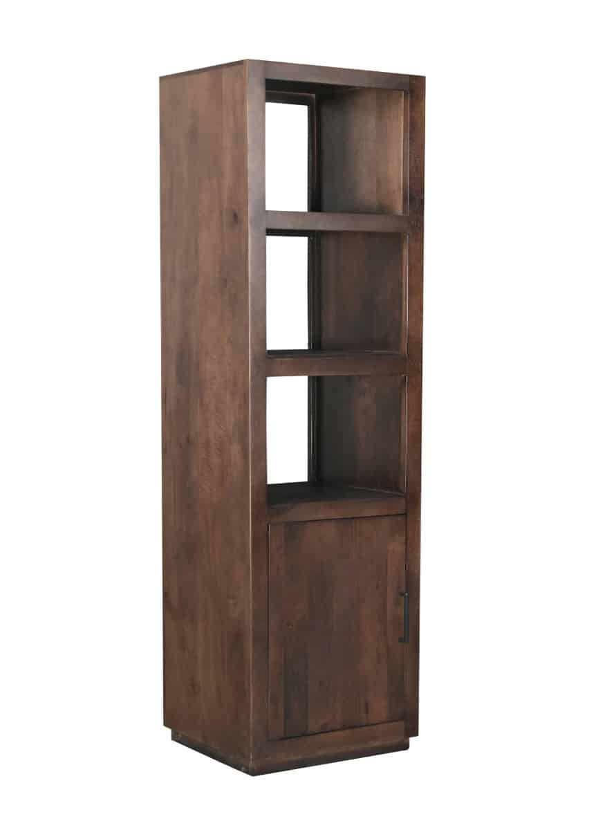 Livingfurn Boekenkast Jaxx Brown 60cm