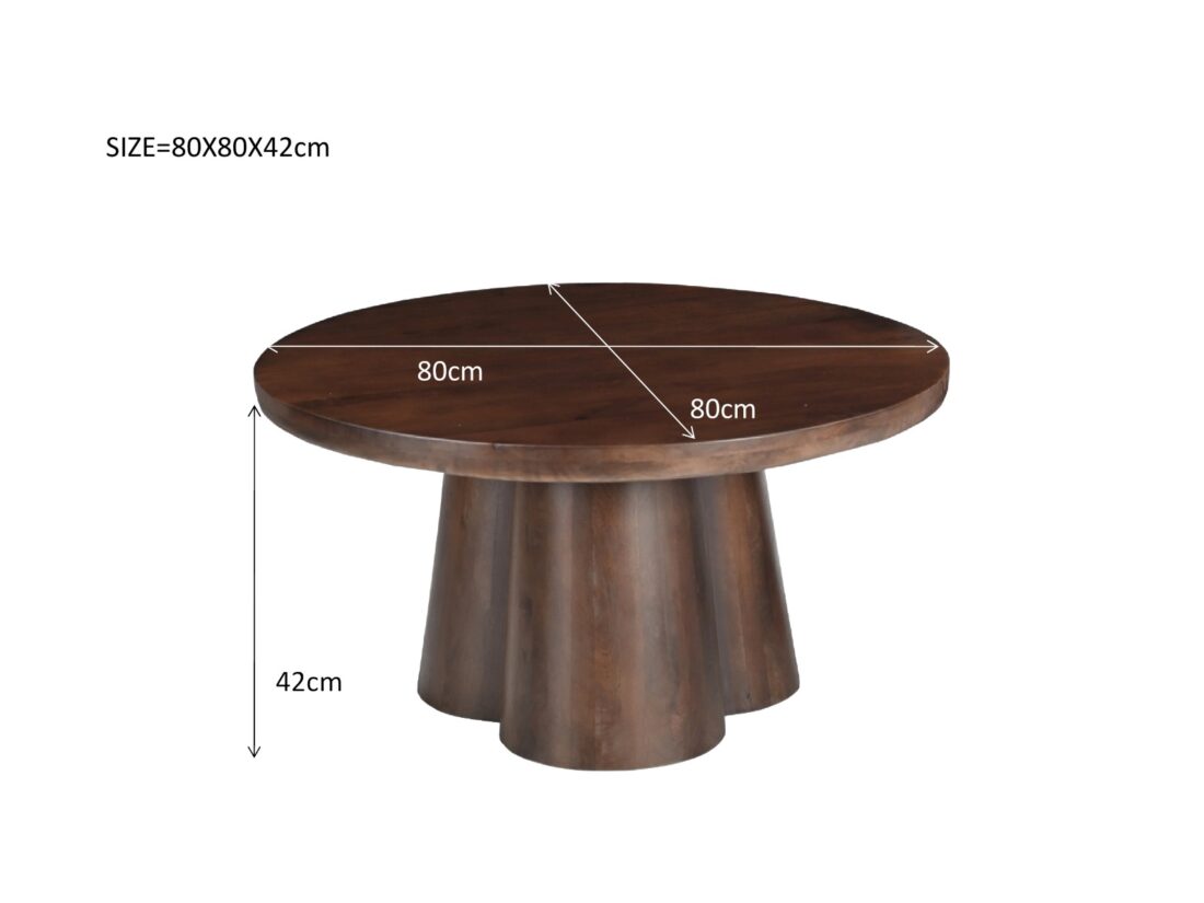 Livingfurn Salontafels Brix Clubs 80cm
