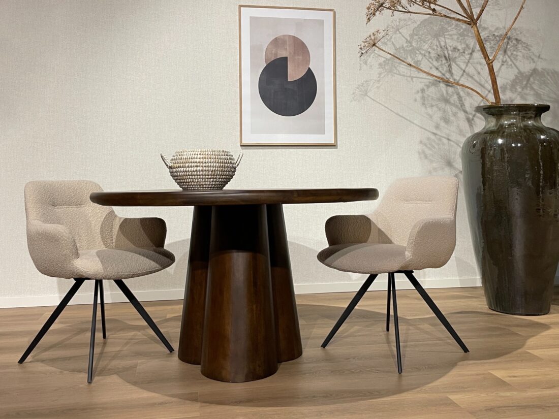 Livingfurn Eetkamertafels Brix Clubs 130cm