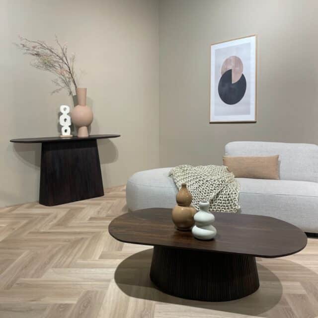 Livingfurn salontafel Salvator Walnut Oval 120