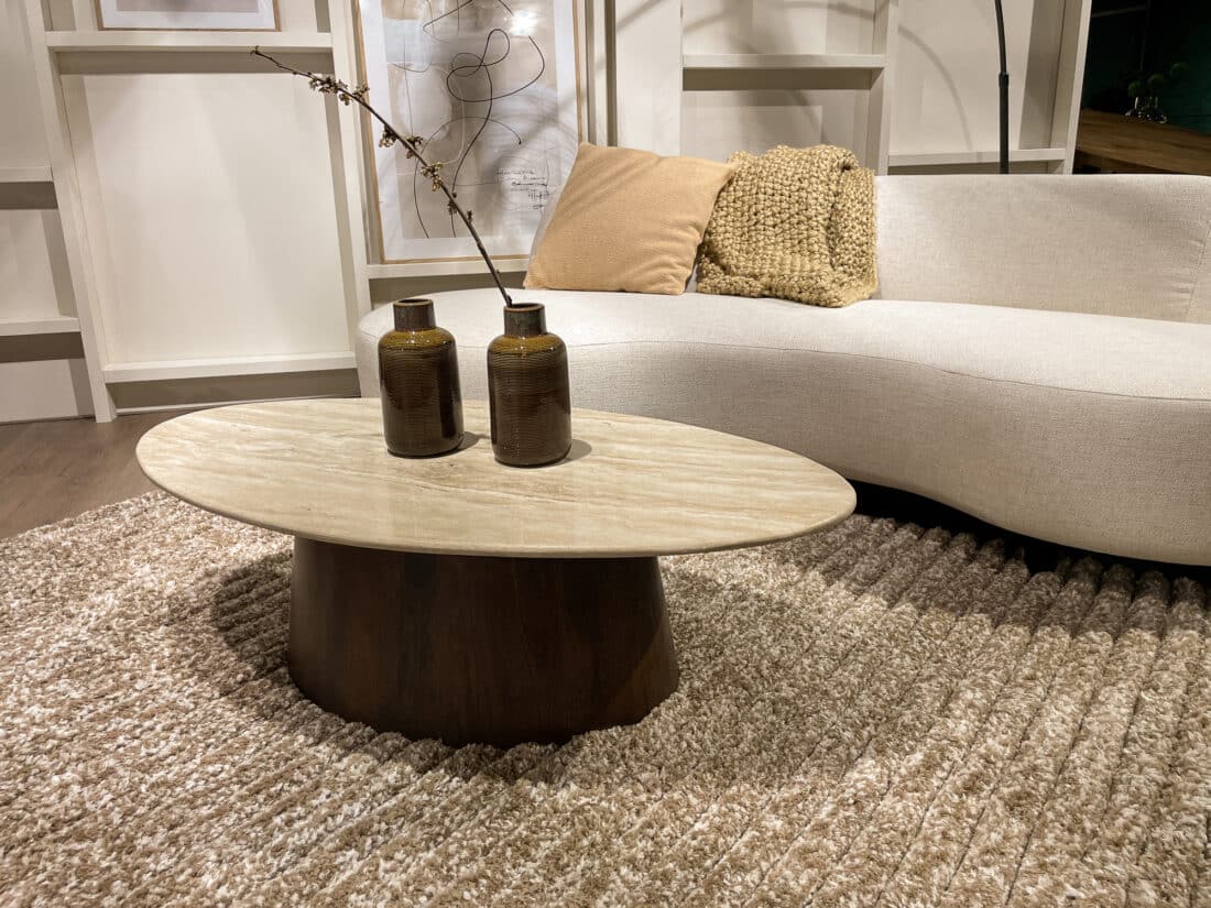 Livingfurn Salontafels Brix Valentino Oval 120cm