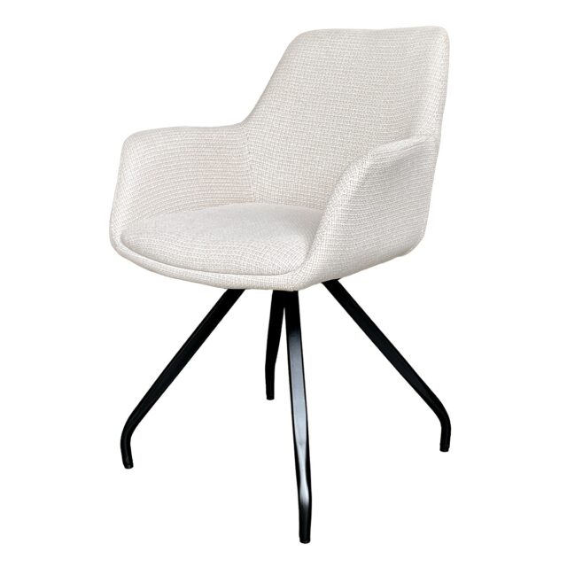 Livingfurn Eetkamerstoelen Duke Beige