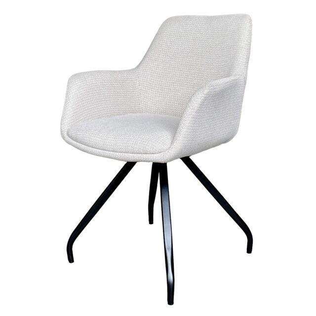 Livingfurn Eetkamerstoelen Duke Sand