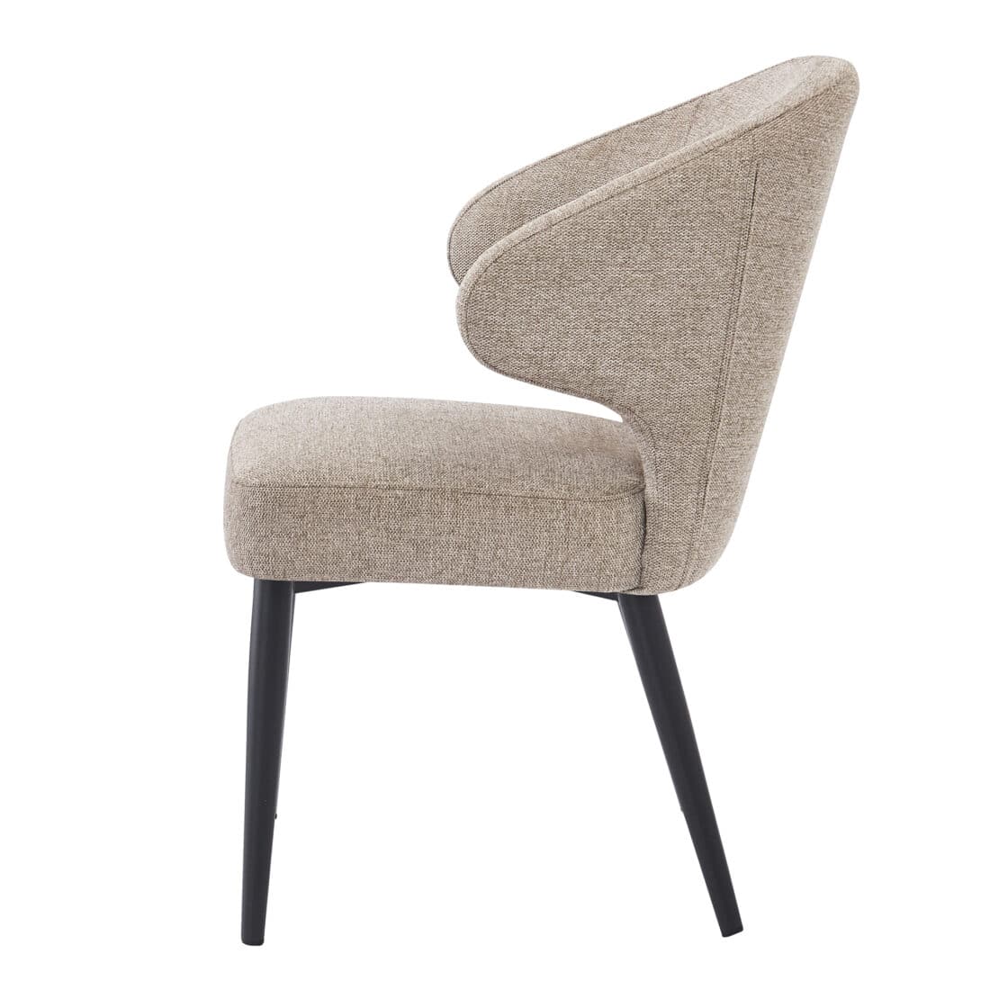 Livingfurn Eetkamerstoelen Donna Beige
