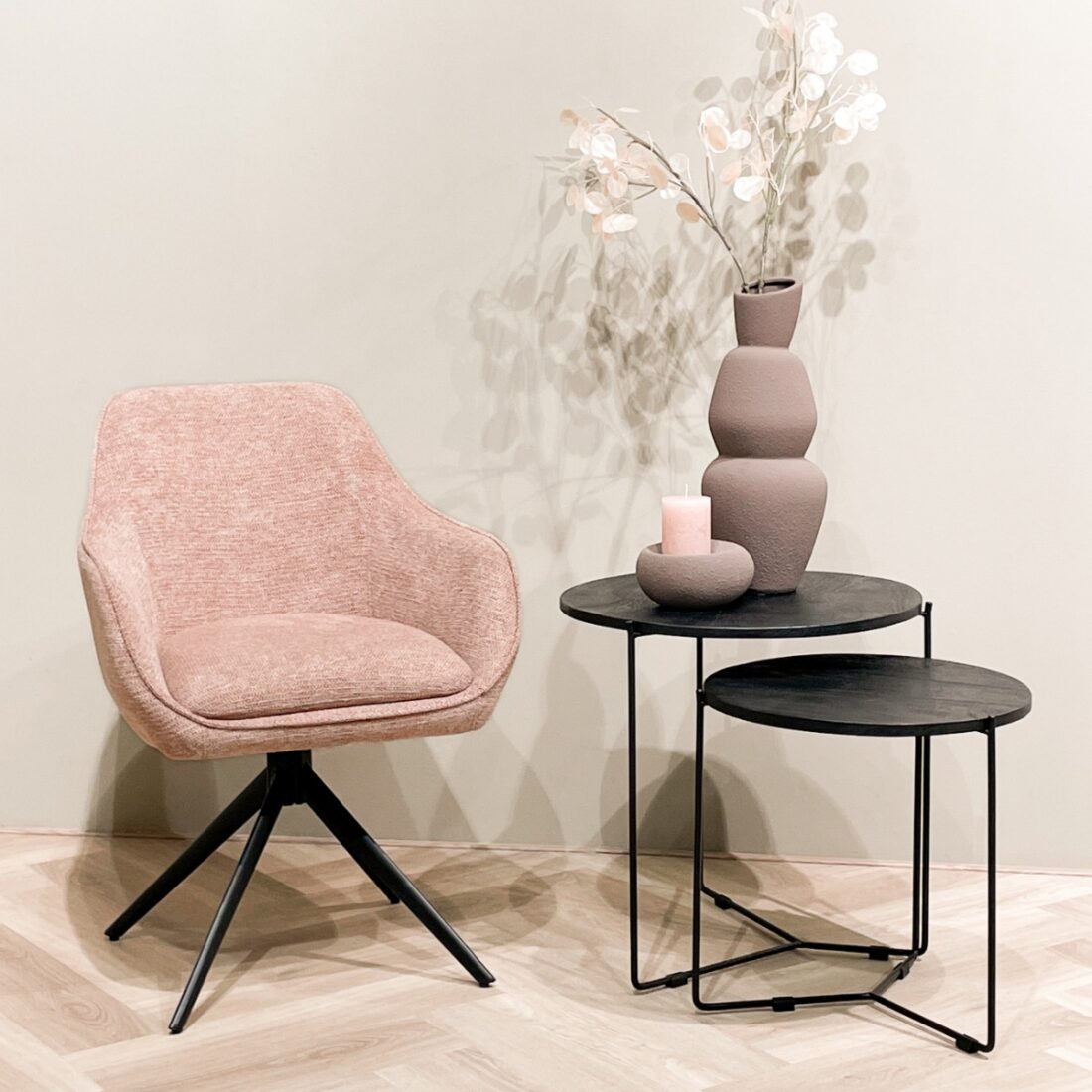 Livingfurn Eetkamerstoelen Thomas Brique